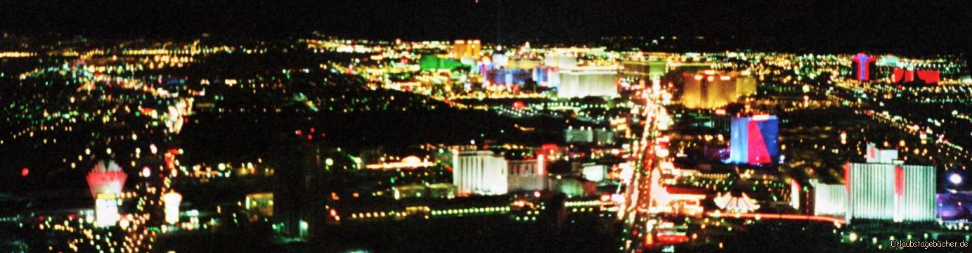 Nacht: Las Vegas bei Nacht (vom Stratosphere Tower aus geknipst)