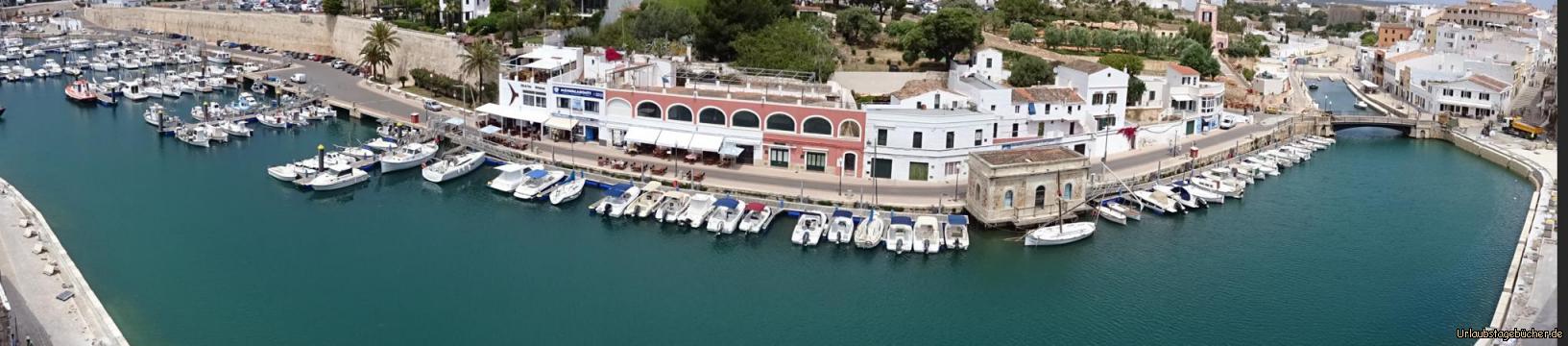 Aussicht vom Mirador des Ports de Ciutadella: Aussicht vom Mirador des Ports de Ciutadella