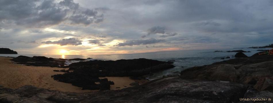 Sonnenuntergang Khau Lak: 