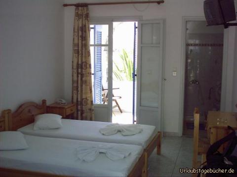 Hotelzimmer auf Paros: mein Hotelzimmer auf Paros