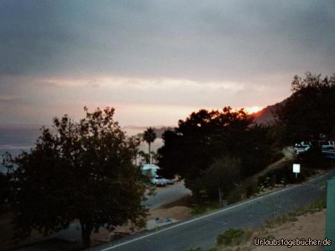 Sonnenuntergang: Sonnenuntergang am Malibu Beach