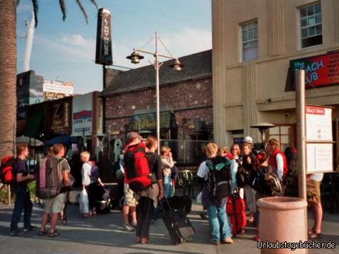 Ankunft am Hotel: Ankunft an unserem Hotel am Hermosa Beach