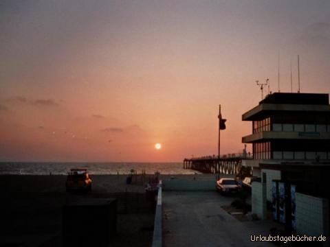 Hermosa Beach: Sonnenuntergang am Strand von Hermosa Beach