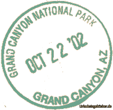 Stempel: der Stempel vom Grand Canyon National Park