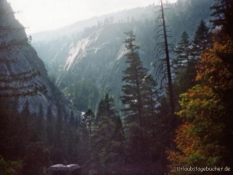 Yosemite Valley: ein Blick in das Yosemite Valley des Yosemite National Park