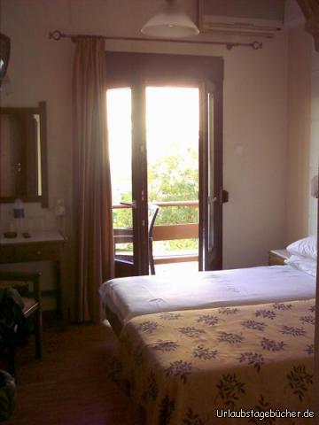 Hotelzimmer: mein Hotelzimmer auf Naxos