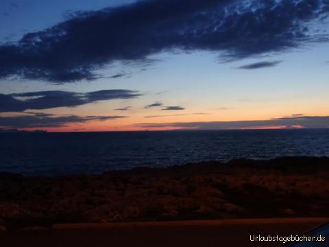 Sonnenuntergang auf Menorca: Sonnenuntergang auf Menorca