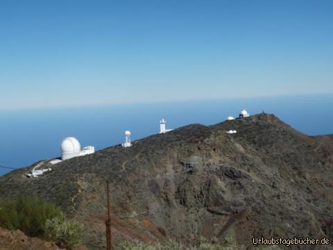 Observatorium auf dem Roque de los Muchachos: Observatorium auf dem Roque de los Muchachos