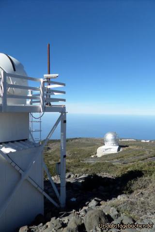 Teleskope auf dem Roque de los Muchachos: Teleskope auf dem Roque de los Muchachos