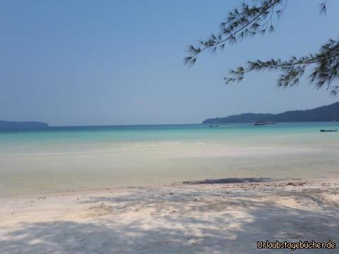 am Strand Sanloem: 
