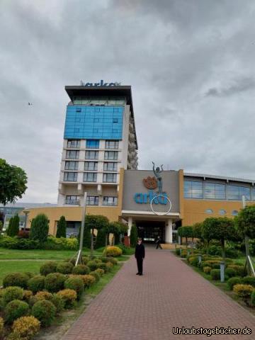 Arka Medical Spa in Kolberg: das Arka Medical Spa in Kolberg ist unser Hotel für heute Nacht 