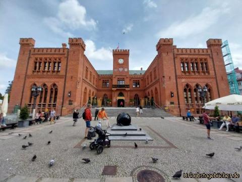 Rathaus in Kolberg: Ratusz w Kołobrzegu, das Rathaus in Kolberg