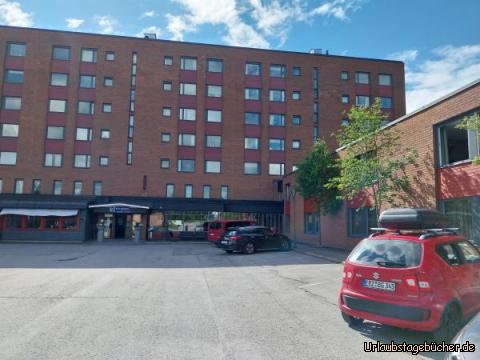 unser Hotel in Östersund: die vergangene Nacht in Östersund haben wir im Best Western Hotell Ett verbracht