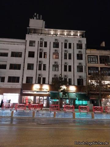 Think Hotel: übernachten werden wir heute 
im Think Hotel in Konya