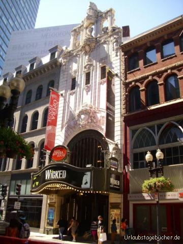 Boston Opera House: auf der Suche nach dem Freedom Trail
kommen wir am 1928 erbauten Boston Opera House vorbei