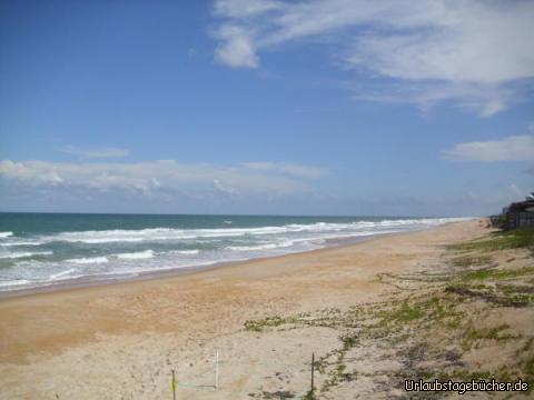 Flagler Beach: der Atlantikstrand südlich von Flagler Beach (Florida)