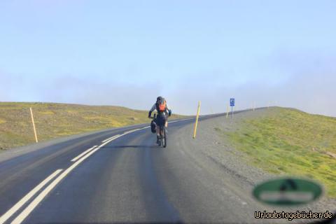 Island 14.Tag 28: Auf der Straße nach Seydisfjördur über den Pass