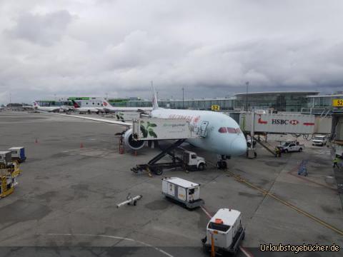 Dreamliner Air Canada: Dreamliner Air Canada Flug Zürich - Vancouver