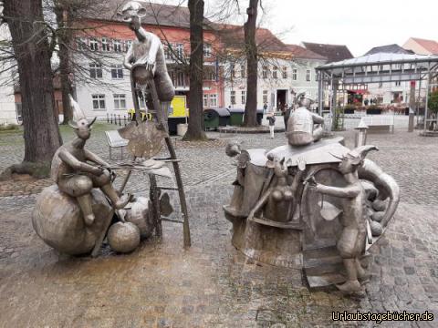 Skulpturen in Lübbenau: Skulpturen in Lübbenau