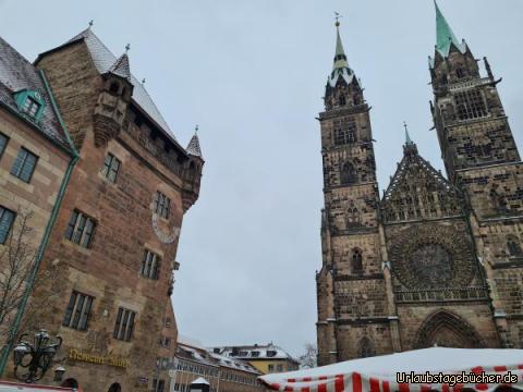 St. Lorenzkirche und Nassauer Haus: St. Lorenzkirche und Nassauer Haus