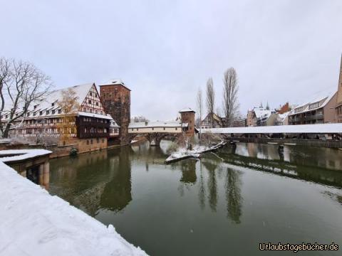Weinstadel, Henkersteg, Henkerbrücke und Henkerturm: Weinstadel, Henkersteg, Henkerbrücke und Henkerturm