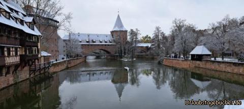 Kettensteg und Hallertorbrücke: Kettensteg und Hallertorbrücke