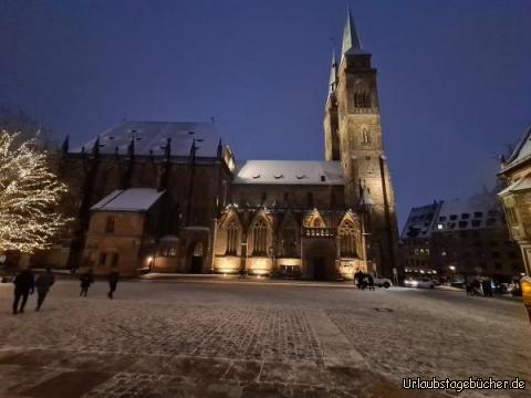 Sebalduskirche mit Brautportal: Sebalduskirche mit Brautportal