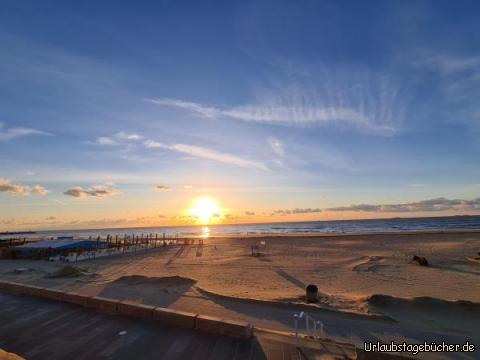 Sonnenuntergang über der Nordsee: Sonnenuntergang über der Nordsee