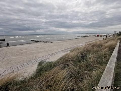 Timme : Das Wetter an den Touristenhichburgen von Grömitz bis hinunter zum Timmendorfer Strand war stürmisch und kühl... 