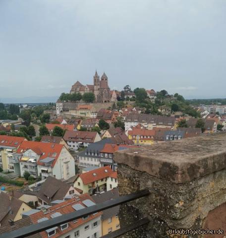 Breisach : Burg Anlage mit Münster in Breisach 