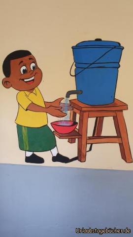 Händewaschen!: Vergiß das Händewaschen nicht!
