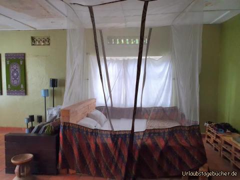 Bett Kivu-Lake2: Auch das Bett sieht einladend aus !