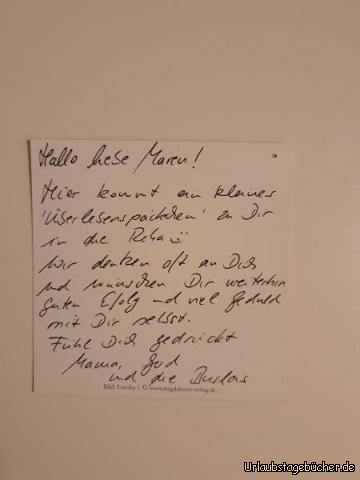 Karten Text : 