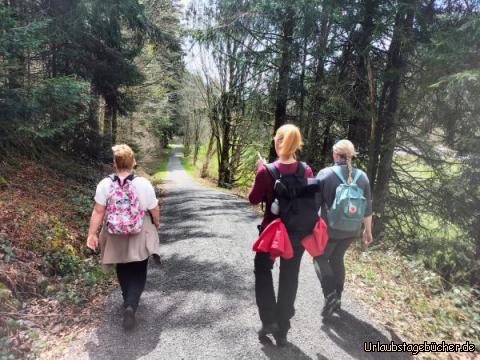 Rheintalblick : Kathi, Maren,Katja 