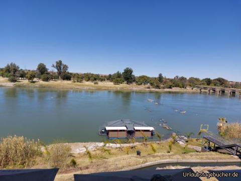  Blick von Terrasse : ORANJE River