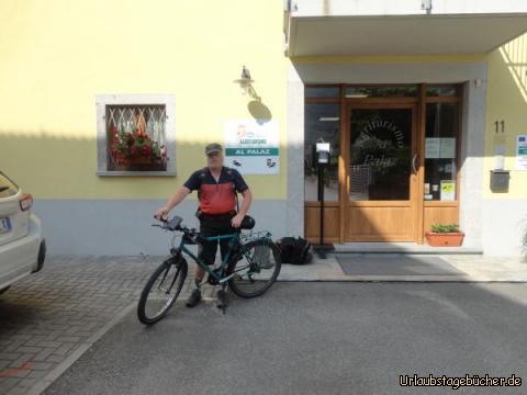 Abfahrt in cassiano : Abfahrt in cassiano, nördlich vom Comosee 
