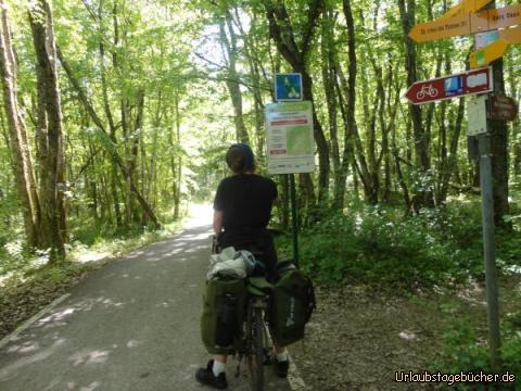 Genf abfahrt: Bereits einige Zeit unterwegs aus genf