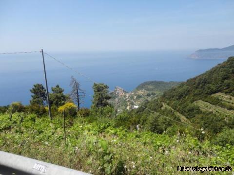 Genua l: Blick auf Corniglia