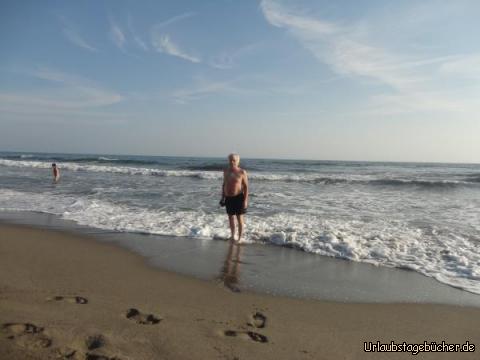 Genua : Auch Mal ein Bild von mir, am Strand von Massa, einer Stadt in der Toskana.
