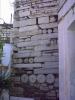 Burgwall von Parikia: der Burgwall von Parikia wurde in venezianischer Zeit unter verwendung antiker Quader und Säulentrommeln errichtet