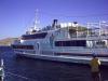 unser Schiff: das Schiff, mit dem wir nach Delos und Mykonos fahren