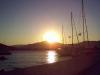 Sonnenuntergang: Sonnenuntergang über dem Hafen von Naoussa