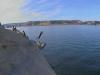 ich springe: ich springe in den Lake Powell
(und ja, ich habe mir das Entkleiden gespart)