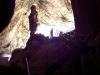 Höhlenabstieg: der Abstieg in die Höhle von Antiparos