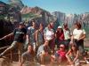 unsere Gruppe: Gruppenfoto im Zion National Park