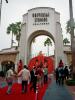 Eingang: das Eingangstor der Universal Studios Hollywood