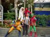 Marvel: von links nach rechts: Wolverine, Storm, Spiderman, ich und der grüne Gnom