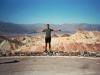 Zabriskie Point: wir erreichen Death Valley