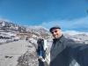 wir auf dem Ätna: Schnee auf Sizilien am höchsten Punkt auf dem Ätna,
den wir mit dem Auto erreichen können 