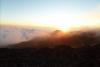 Sonnenuntergang am Silvestri-Krater: 